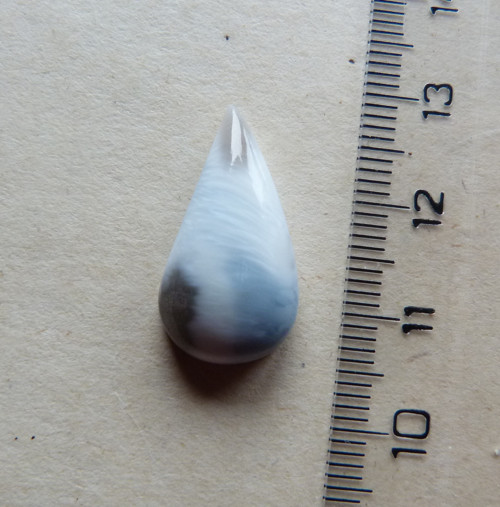 Opál modrý africký - 2,3 cm — foto 6