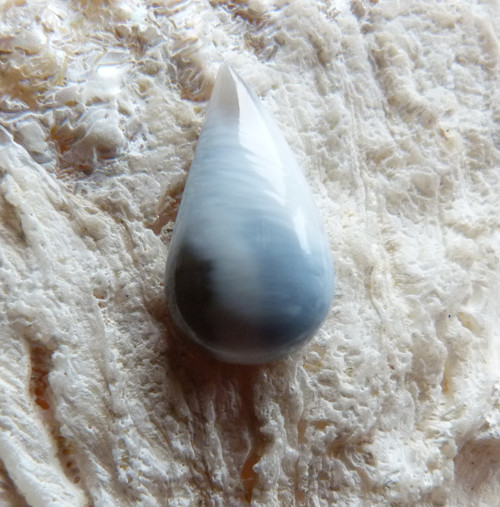 Opál modrý africký - 2,3 cm — foto 3