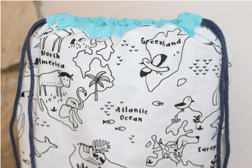 Vykreslovací vak a mapa světa — foto 2