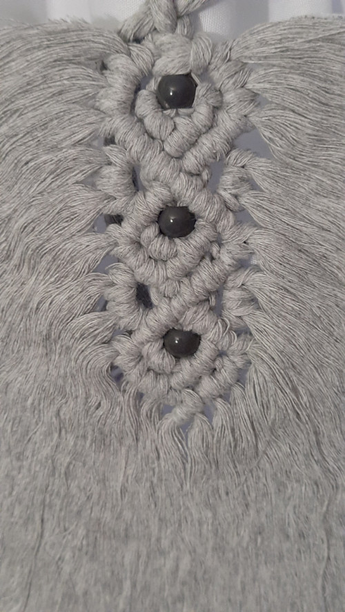 Macramé spona na závěs — foto 4