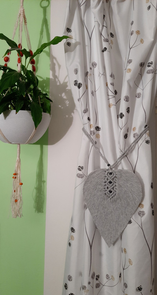 Macramé spona na závěs — foto 2