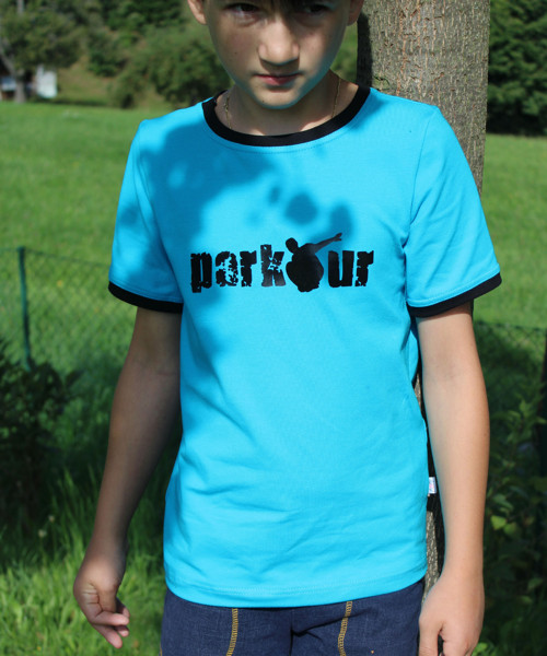 Tričko "PARKOUR 5" vel.128/134 — foto 2