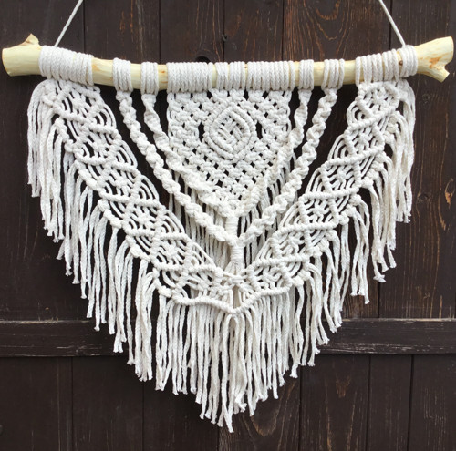 Macrame závěsná dekorace ll — foto 4