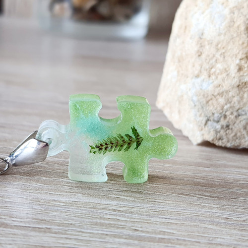 Přívěsek "Puzzle kapradí" — foto 6