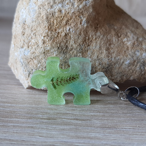 Přívěsek "Puzzle kapradí" — foto 5