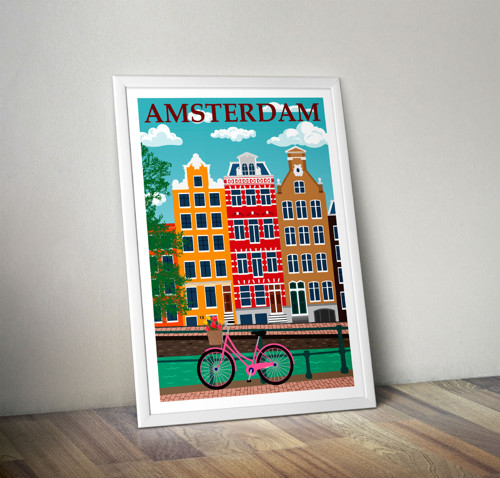 Amsterdam - Tisk na grafický papír — foto 6