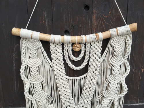Macrame závěsná dekorace lV — foto 2
