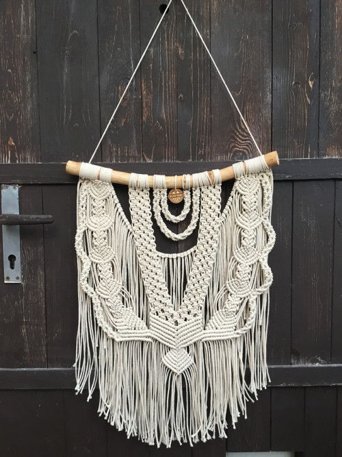 Macrame závěsná dekorace lV — foto 3
