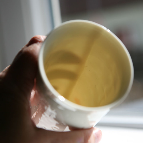 Prosvítavý pohár porcelán — foto 4