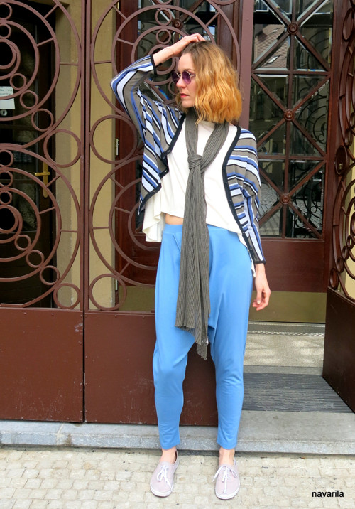 JURIN-úpletové kalhoty — foto 6