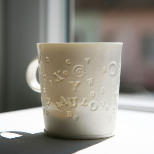 Prosvítavý hrníček porcelán — foto 3