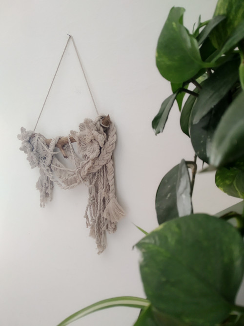 Macrame na větvi — foto 2