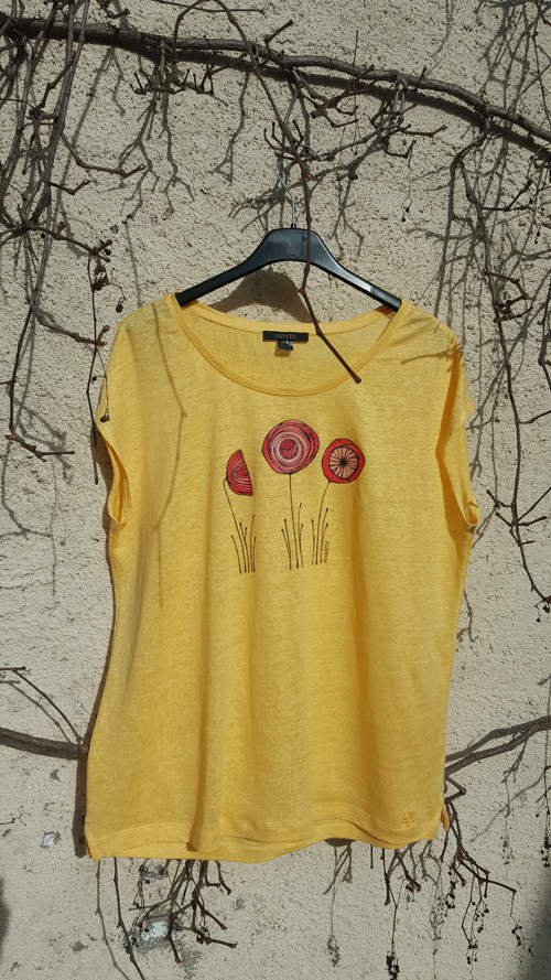 Sluncem zalité, top oversized M/L — foto 2