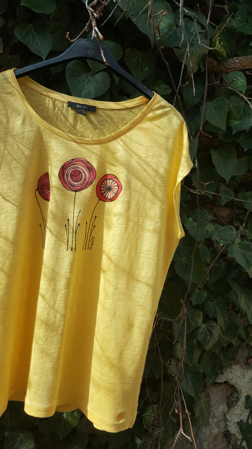 Sluncem zalité, top oversized M/L — foto 5