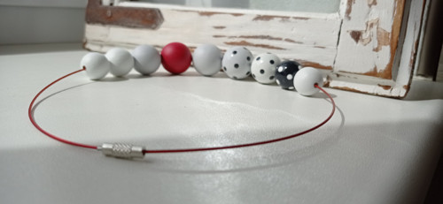 Červená No.I 2,2cm VÝPRODEJ — foto 2
