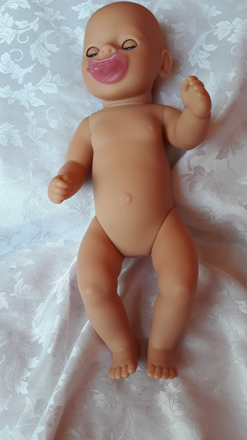 Baby born 36 cm- modrofialová — foto 3