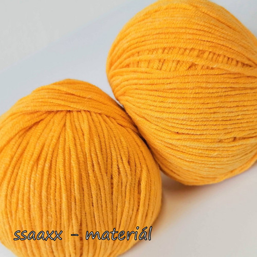 Příze Ally cotton ~ sluníčková 039 — foto 2