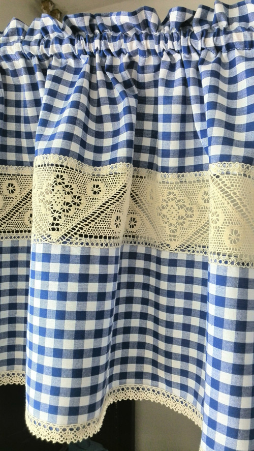 Draperie modrá — foto 3