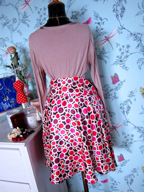 Sukně kolová retro look — foto 5