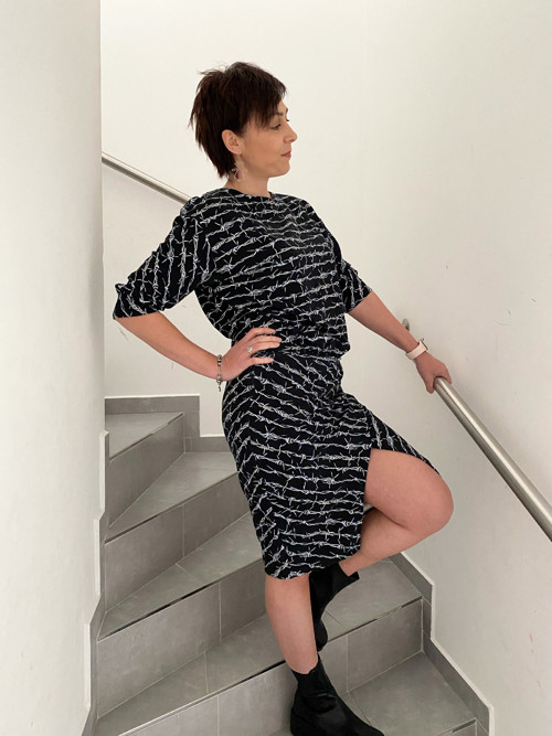 Tepláková souprava ostnatý drát — foto 3