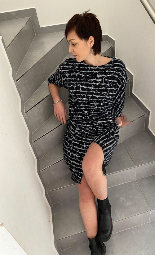 Tepláková souprava ostnatý drát — foto 4