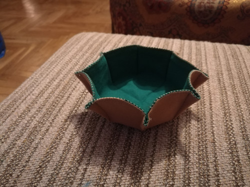 Originál látková miska, nádobka — foto 3