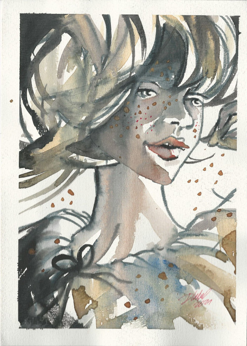 Víla Leonka.../ originální ilustrace Dlabal — foto 2