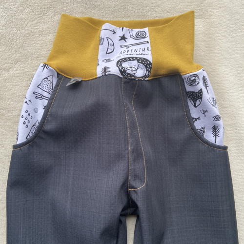 Softsheelová parka Dobrodružství vel. 86/90 — foto 2