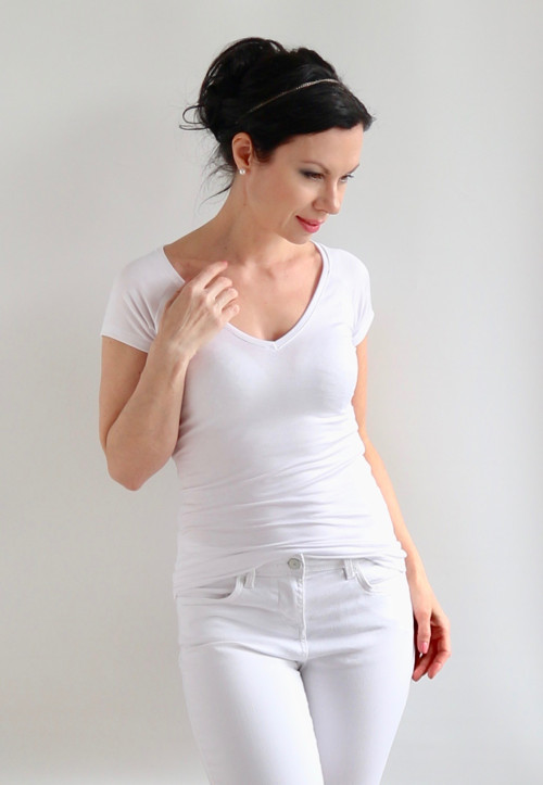 Dámské tričko bílé — foto 3