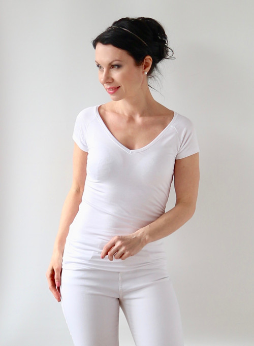 Dámské tričko bílé — foto 2
