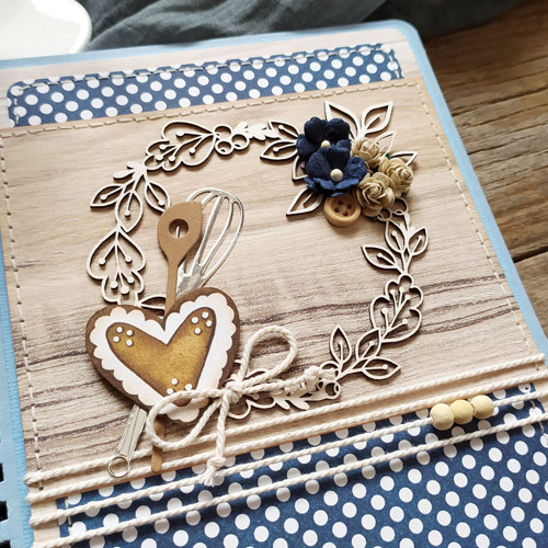 Sešit na recepty "Gingerbread Heart" — foto 3