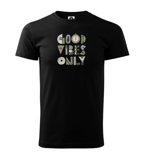 Tričko GOOD VIBES ONLY (pro něj) — foto 2