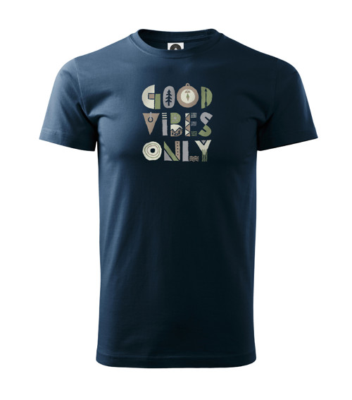 Tričko GOOD VIBES ONLY (pro něj) — foto 3
