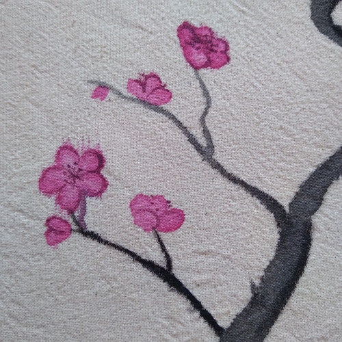 Ručně malovaná taška SAKURA — foto 2