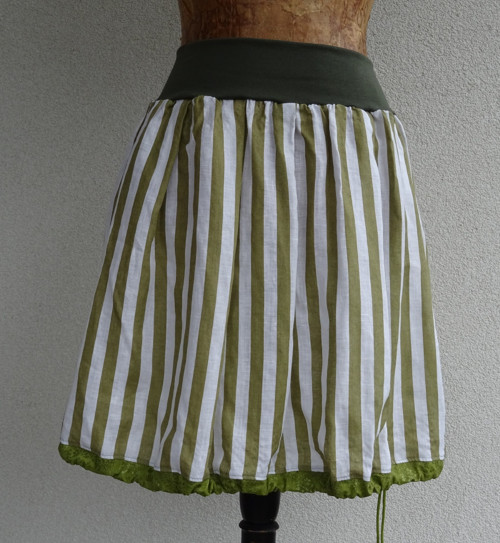 Linen Stripes green — foto 2