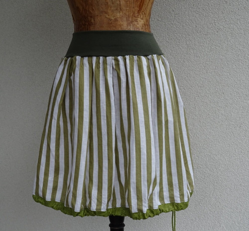 Linen Stripes green — foto 4