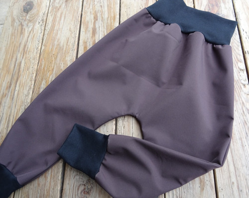 BAGGY SOFTSHELL ... letní hnědé — foto 4