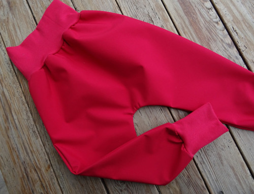 BAGGY SOFTSHELL ... letní červená magenta — foto 2