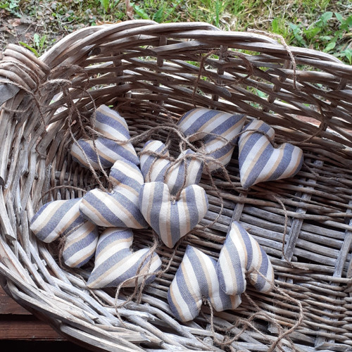 Srdíčka - proužky mix — foto 3