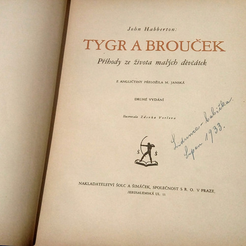 Tygr a brouček, dětská kniha — foto 2