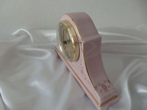Hodiny - růžový porcelán — foto 4
