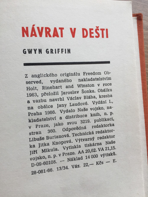 Gwyn Griffin "Návrat v dešti" — foto 5
