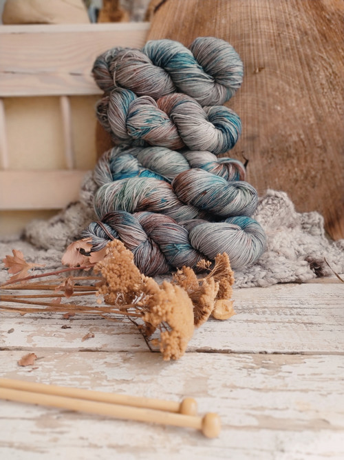 Merino sock I. ručně barvená — foto 3