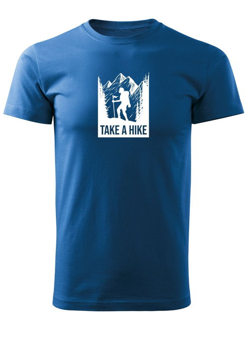 Pánské tričko "Take a hike" — foto 2