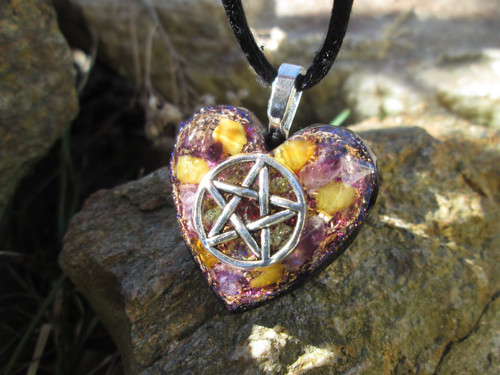Org. šperk ,, Pentagram ochrany " — foto 2