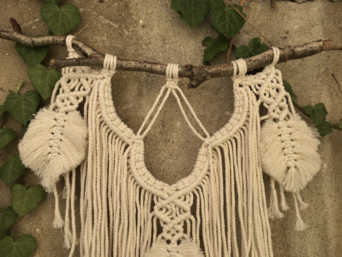 Macramé závěs velký — foto 2