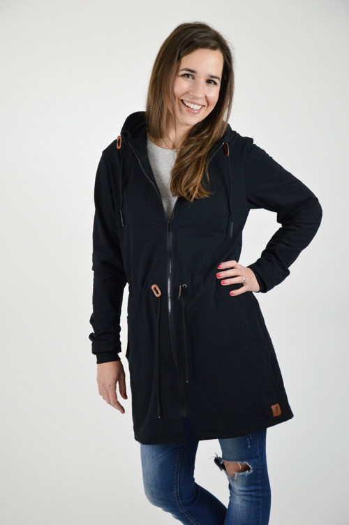 Mikino-parka černá — foto 6