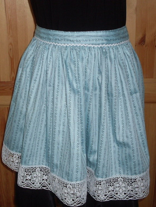 Zástěra, zástěrka ke kroji, folklor. — foto 3