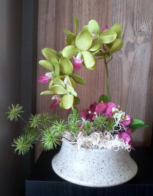 Se zelenou orchidejí — foto 2