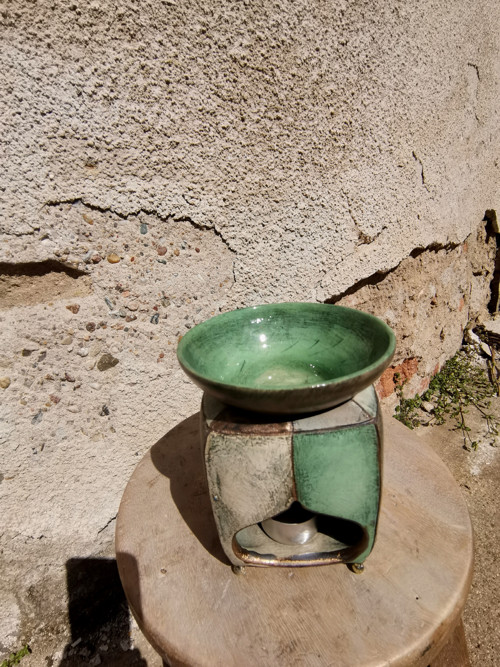 Zelená Aroma lampa — foto 5